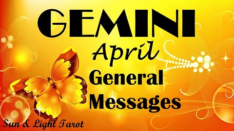 Gemini♊ A Very Romantic Time This Month!🥰 A Happy Outcome Overall is 100% Guarantied!😃 April 2023