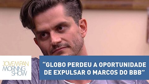 “Globo perdeu a oportunidade de expulsar o Marcos do BBB”, acredita Vini | Morning Show