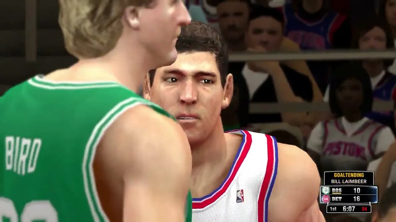 NBA Simulations: The 1986 Boston Celtics vs The 1989 Detroit Pistons @ The Palace of Auburn Hills