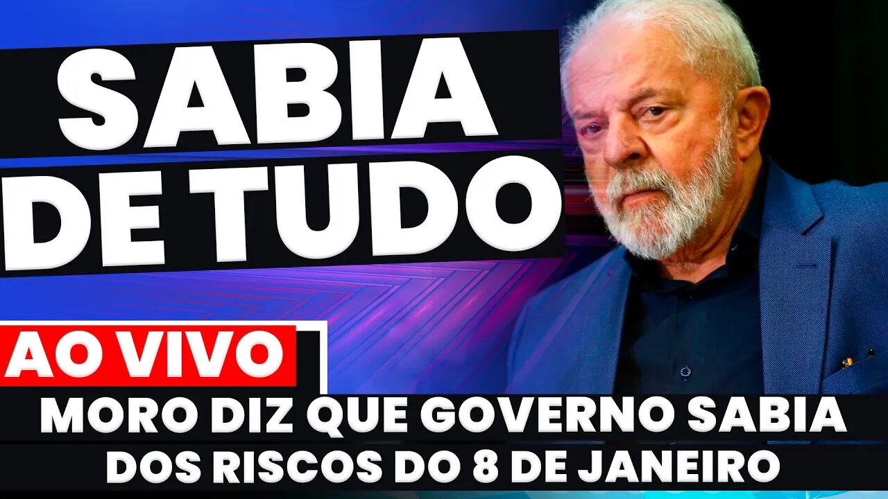 🚨Urgente: LULA SABIA DE TUDO DETONA SERGIO MORO | LIVE DO PRESIDENTE FLOPOU | BOLSONARO NO BARRETÃO