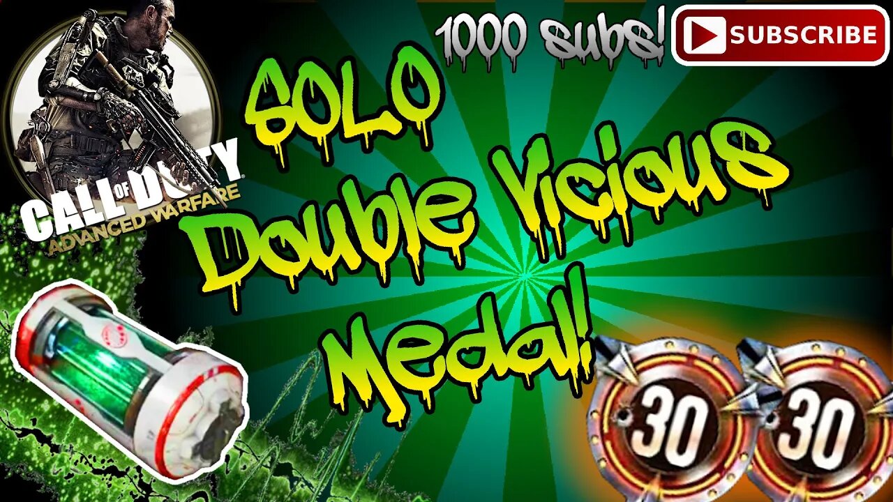 Thanks for 1,000 Subscribers!!! "AW: *SOLO* 'DOUBLE' Vicious medal! 71 - 2"