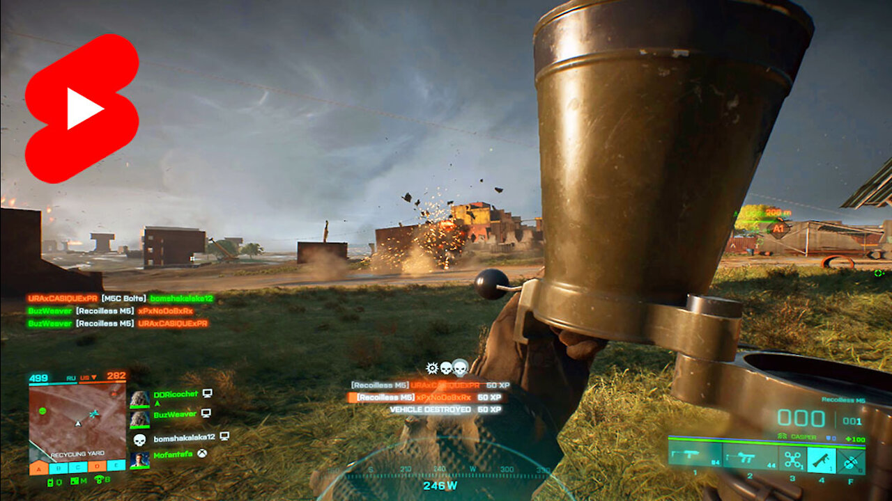 #shorts Battlefield 2042 Putting Rockets and Explosives To Good Use