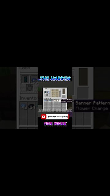 The Warden Banner| Minecraft