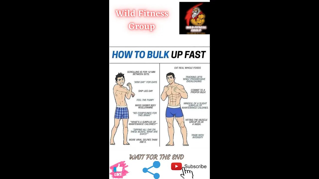 🔥How to bulk up fast🔥#shorts🔥#viralshorts🔥#fitnessshorts🔥#wildfitnessgroup🔥