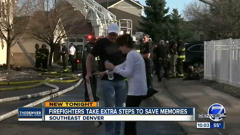Several fire agencies battle structure fire in southeast Denver