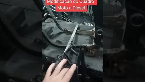 Modificação Quadro Moto a Diesel ! - Perguntas Feitas na Rede Vizinha (Aquela que as "muié dança")