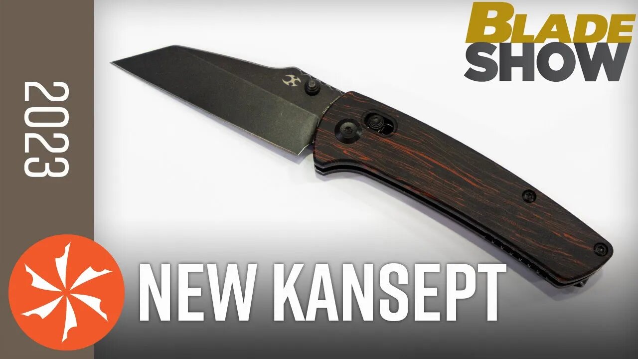 New Kansept Knives at Blade Show 2023 - KnifeCenter.com