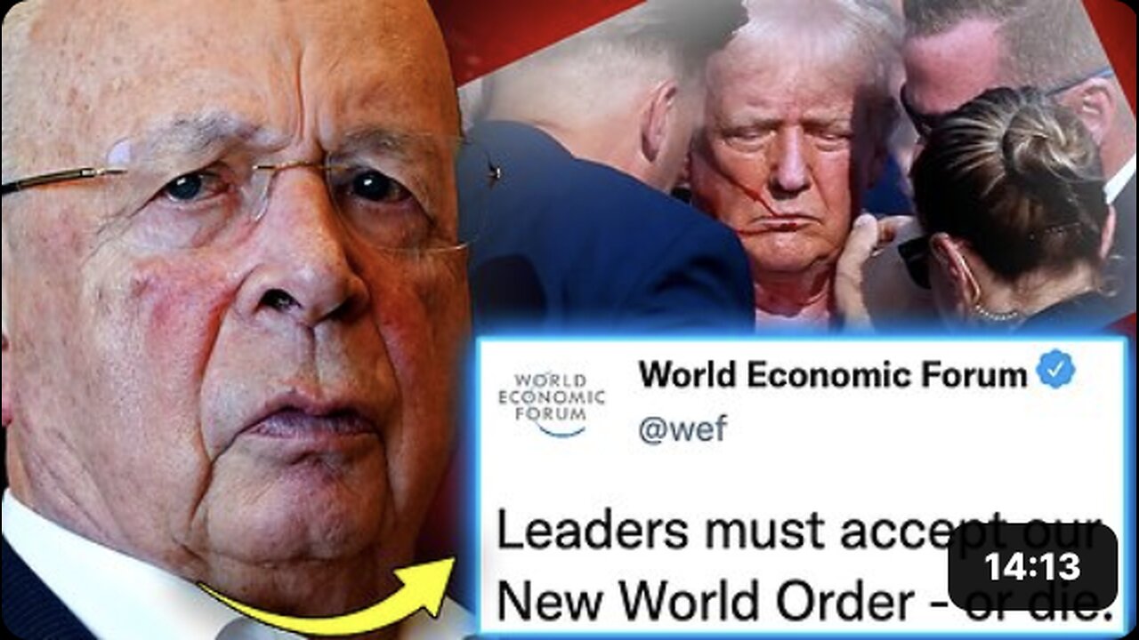 WEF Memo Reveals Three More Trump Assassination Attempts Incoming