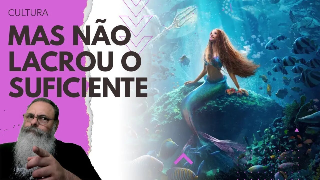 PEQUENA SEREIA faz SUCESSO entre PÚBLICO e CRÍTICA, mas... MOVIMENTO NEGRO reclama do FILME