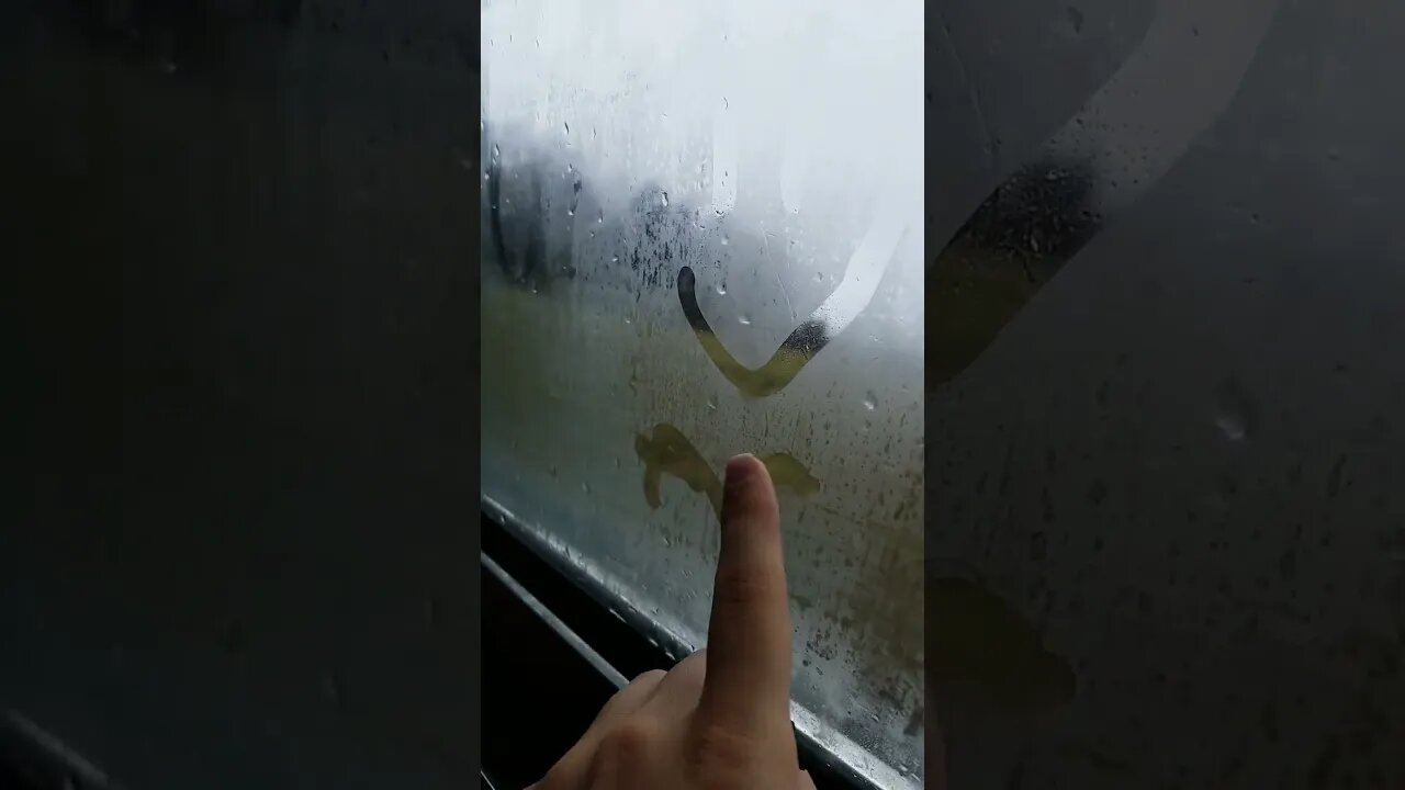 ASMR | Rainy Window Doodles