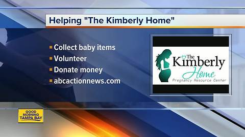 How you can help the Kimberly Home in Clearwater provide help to pregnant mothers in need