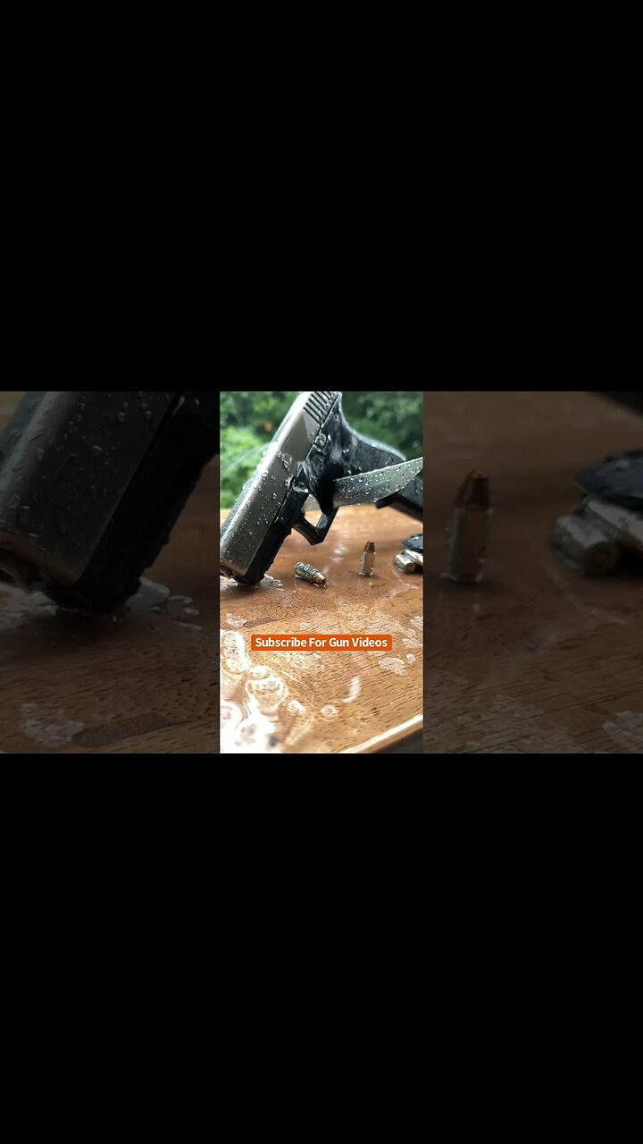 No rain: Keep your cheeks dry today #pistol #glock