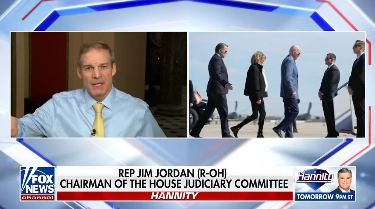 Jim Jordan: This Is More Evidence That Biden's DOJ Is Weaponized