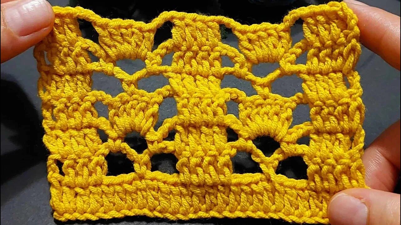 ♾️How to crochet amazing stitch