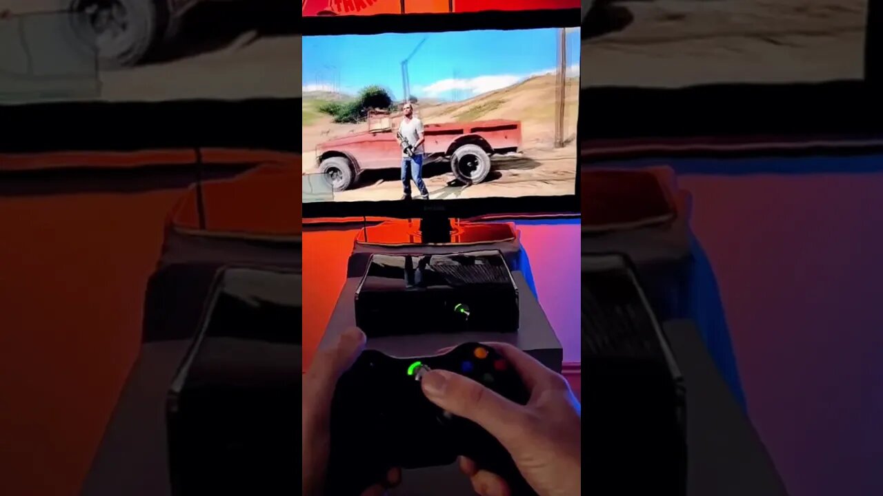 GTA V ON XBOX 360 #gta #ps5gameplay #gaming #youtube #gta6 #ytshortsvideo #tiktok #ytshortsvideo