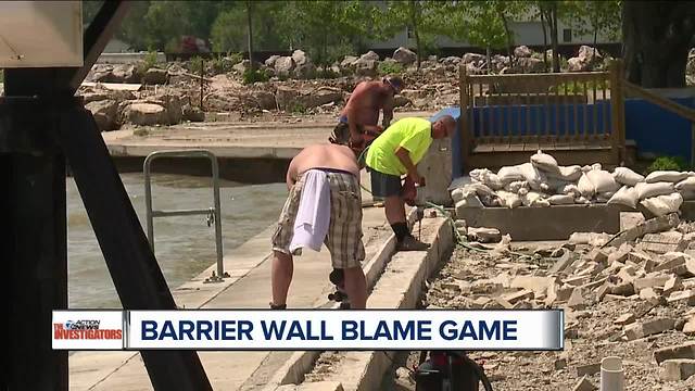 Broken barrier wall leads to ongoing flooding problems in Monroe County