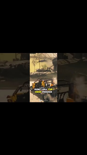 Running over these clowns in COD Warzone