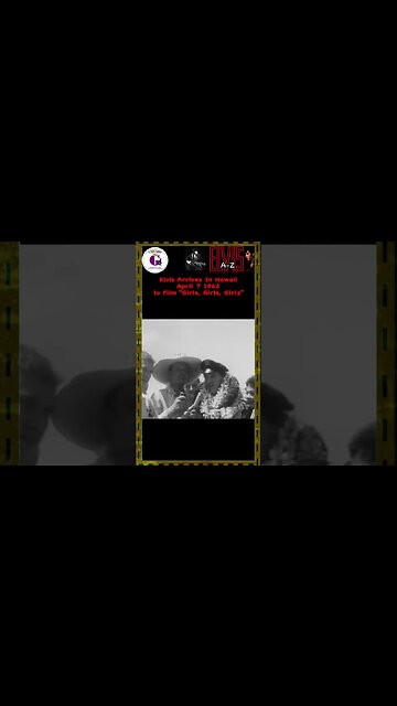 Elvis Presley Arrives In Hawaii 1962