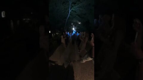 Wedding Grand Exit shot by ThatGuyRocks.com