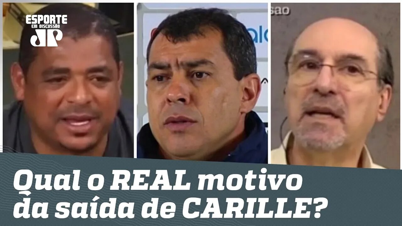 Afinal: qual foi o REAL motivo da saída de Carille do Corinthians?