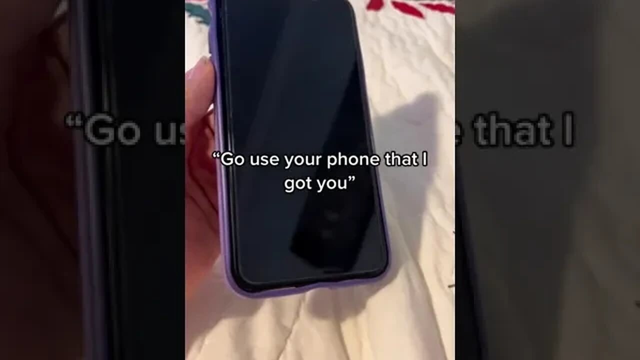 "Go Use Your Phone That I Got You" Video By Parisitaa53 #Shorts