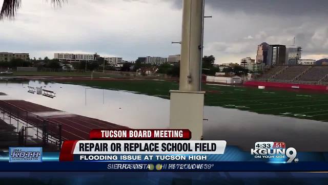 TUSD Board to tackle Tucson High football field