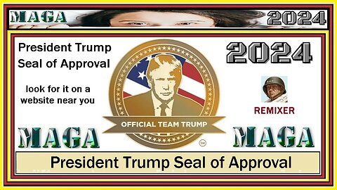 President Trump Seal of Approval