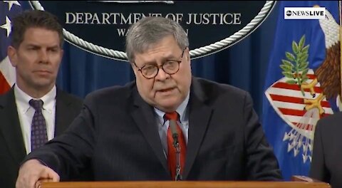 Attorney General Bill Barr to step down before Christmas, AZ, NV,PA,GA GOP cast votes for Trump