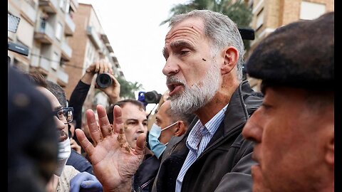 KING OF SPAIN UNDER ATTACK FOLLOWING BIBLICAL FLOODING