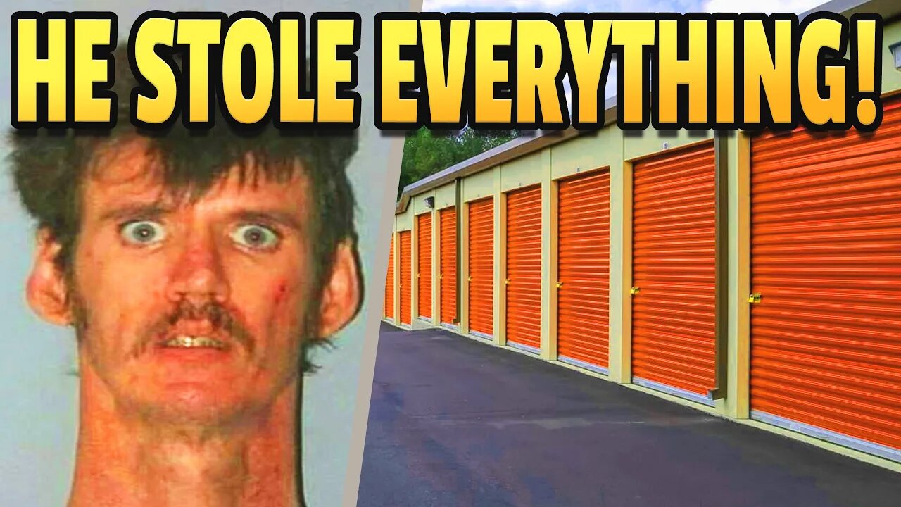 THEY ROBBED THE LANDLORD?! THIEF CAUGHT On Camera! Abandoned Storage Unit!