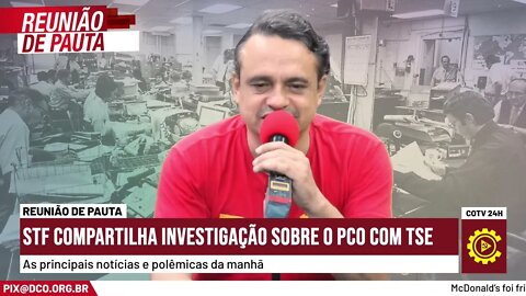 Investigação do STF contra o PCO é compartilhada com o TSE | Momentos do Reunião de Pauta