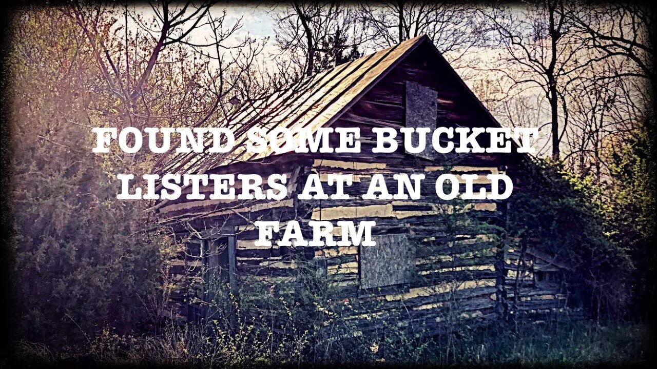 Metal Detecting on a Old Farm gives up some bucket listers