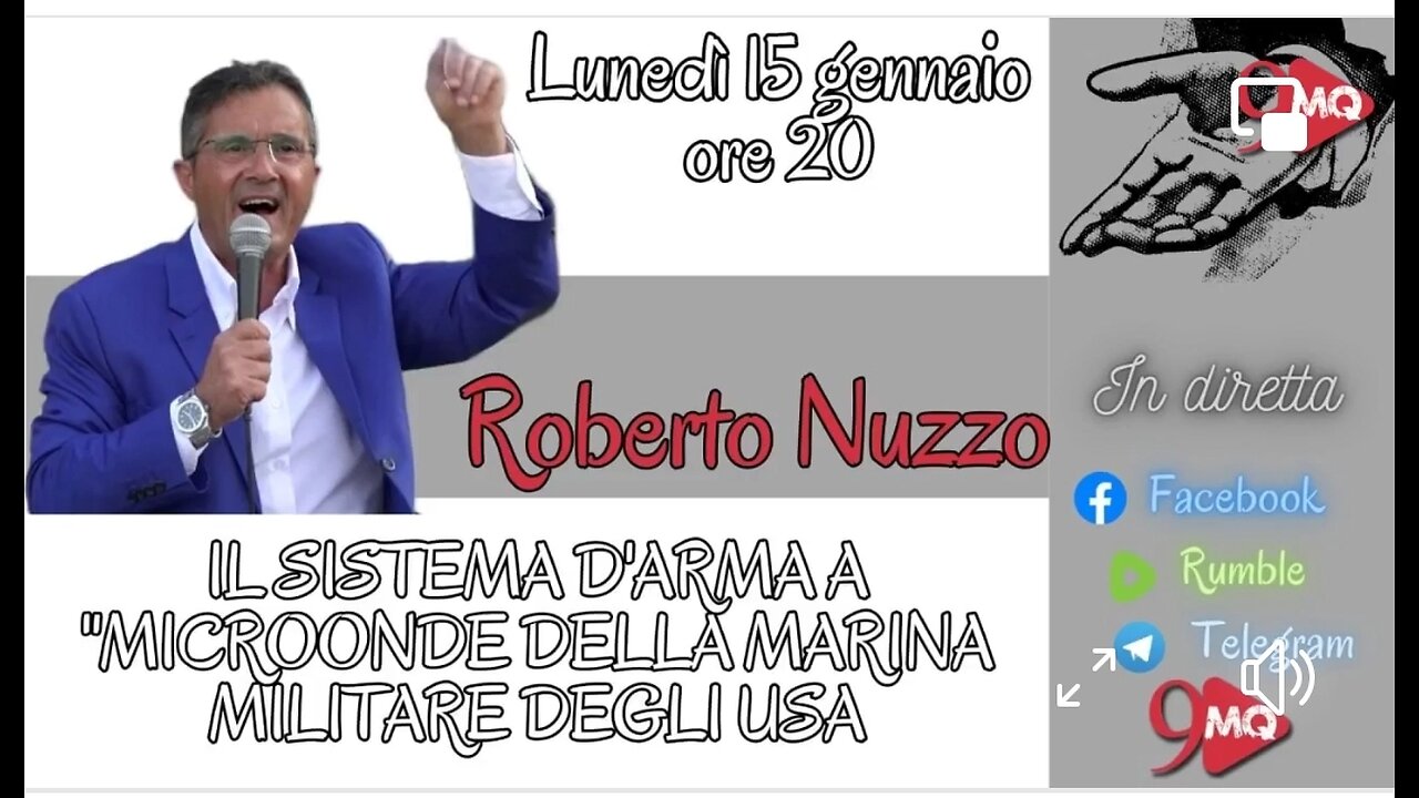 LE ARMI A ENERGIA DIRETTA: LASER, MICROONDE, ONDE MILLIMETRICHE (intervista M.llo AM Roberto Nuzzo) 15/genn/2024