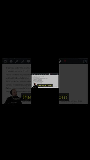 REALLY? Does Job 38:30-34 proves We Live In a Self-Contained Three-Tiered System?