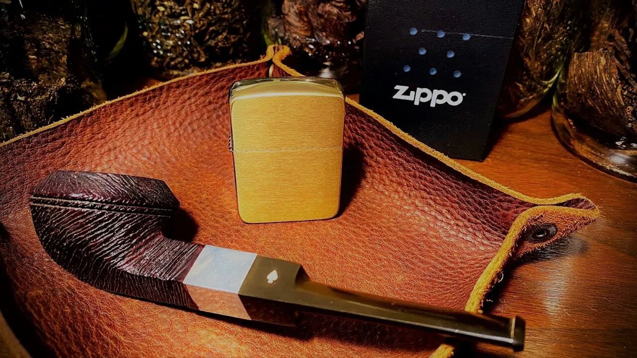 History's Most Iconic Zippo Lighter Ever Made #zippo #brasslighter #pipesmoking #lighters #1941zippo