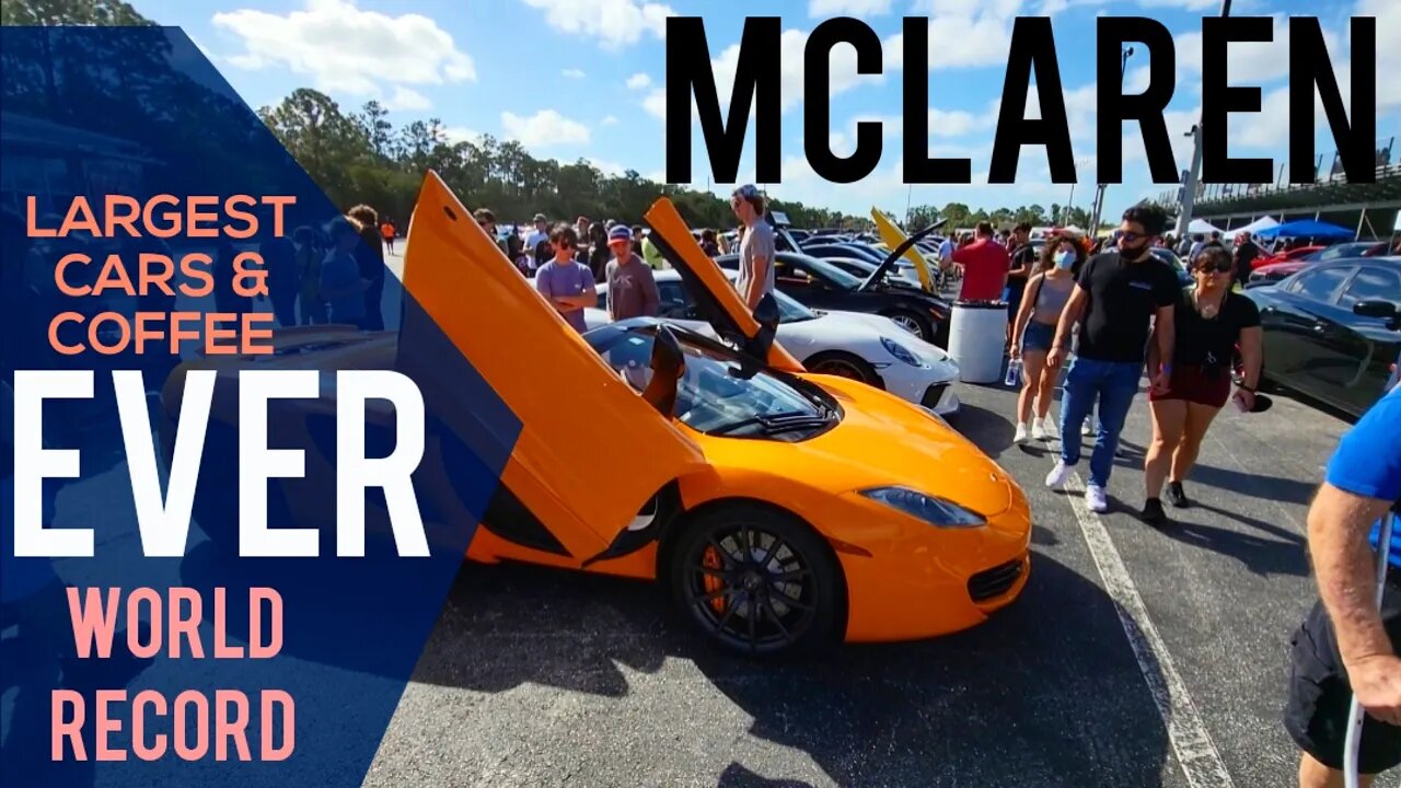 I Attended The Largest Cars And Coffee EVER! World Record?
