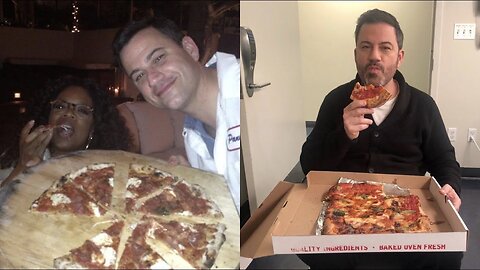 Watch before deleted! Jimmy Kimmel's pizza island psyop is more truth mocked in plain site!