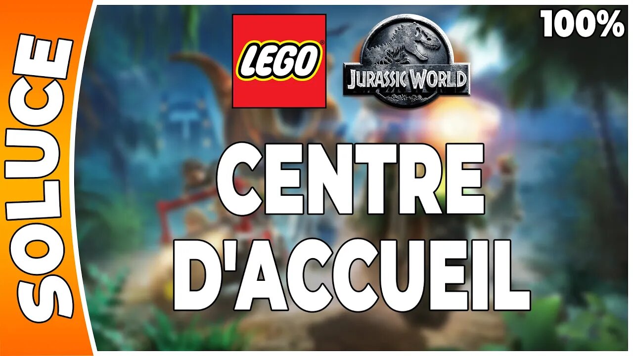 LEGO Jurassic World - CENTRE D'ACCUEIL - 100% - Minikits et ambre [FR PS3]