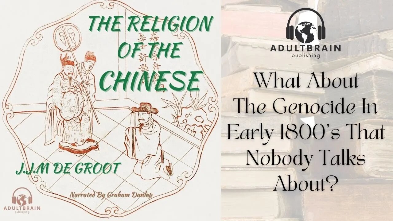 Clip - The Religion of the Chinese, J.J.M. Groot. Animism, Taoism, Confucianism, Buddhism, Demonism