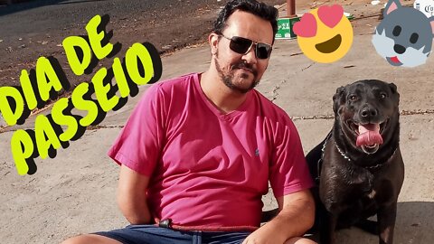 🥰 DIA DE PASSEIO!!! 😍👨‍🦼🚶🐶