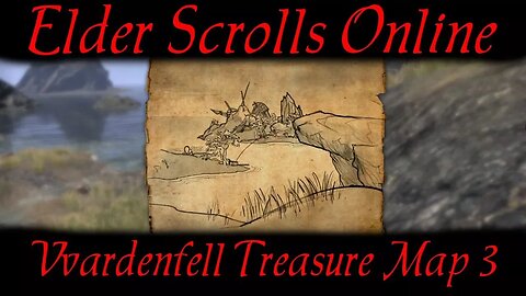 Vvardenfell Treasure Map 3 [Elder Scrolls Online] ESO