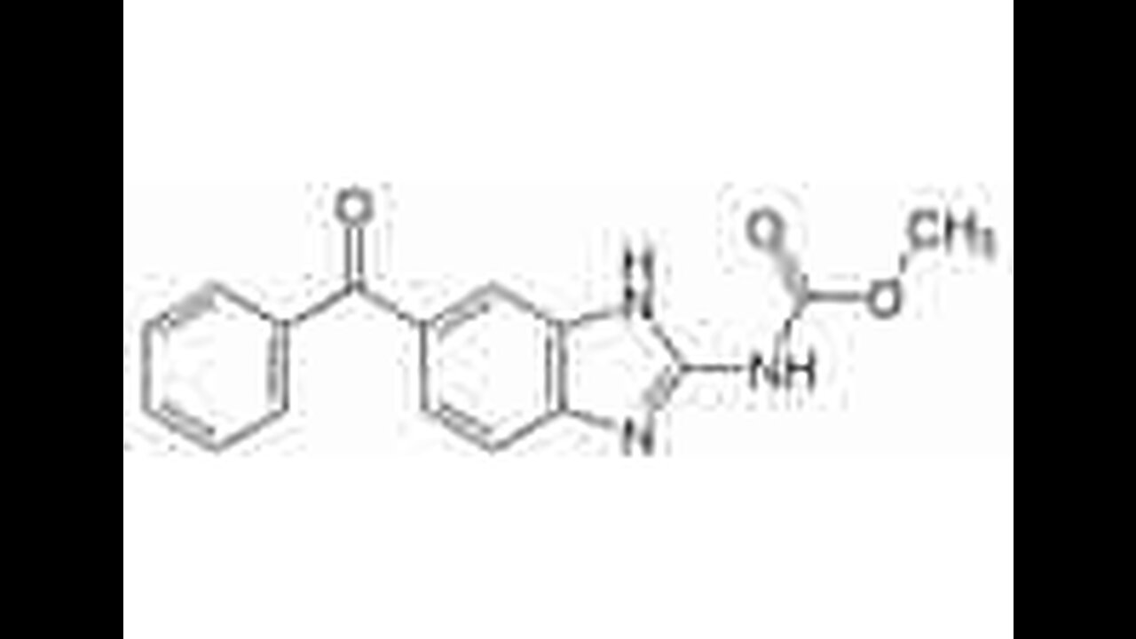 Mebendazol a;s Wirkstoff.