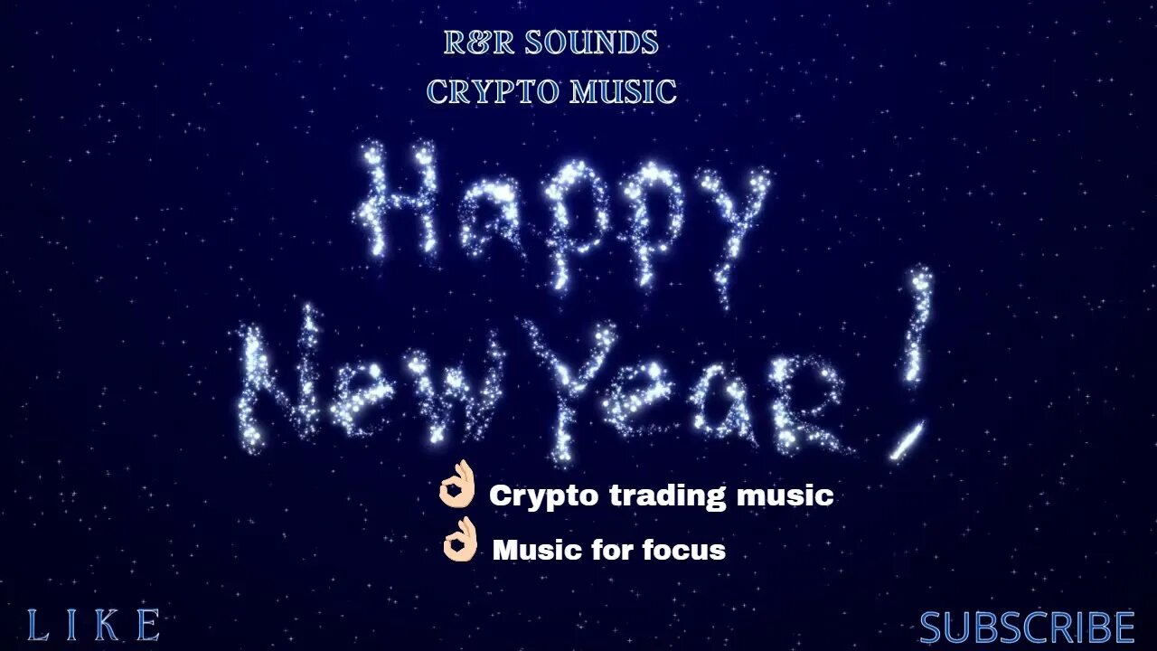 Music for crypto trading focus or to study with spectrum visualizer