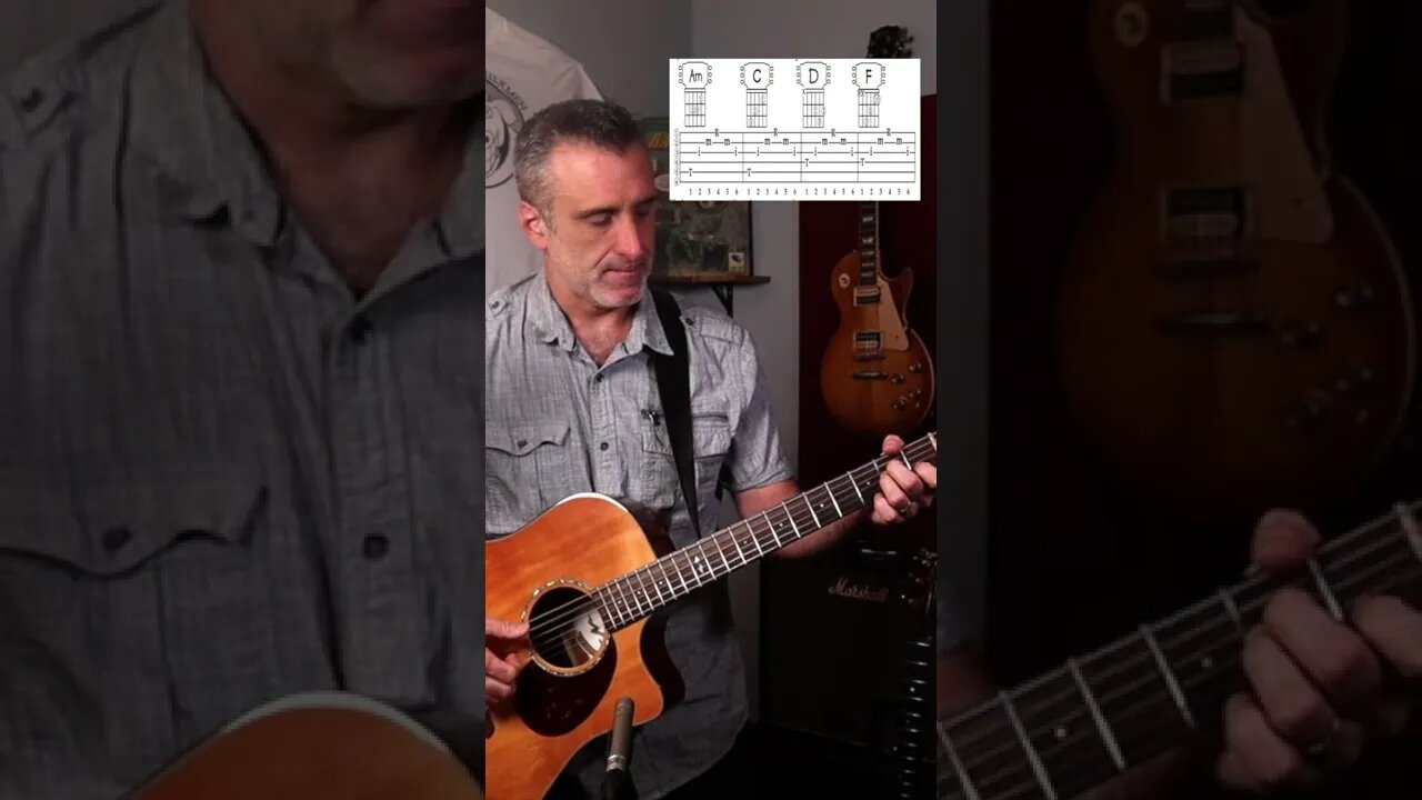 The finger picking song that’s a rite of passage for guitarists #shorts