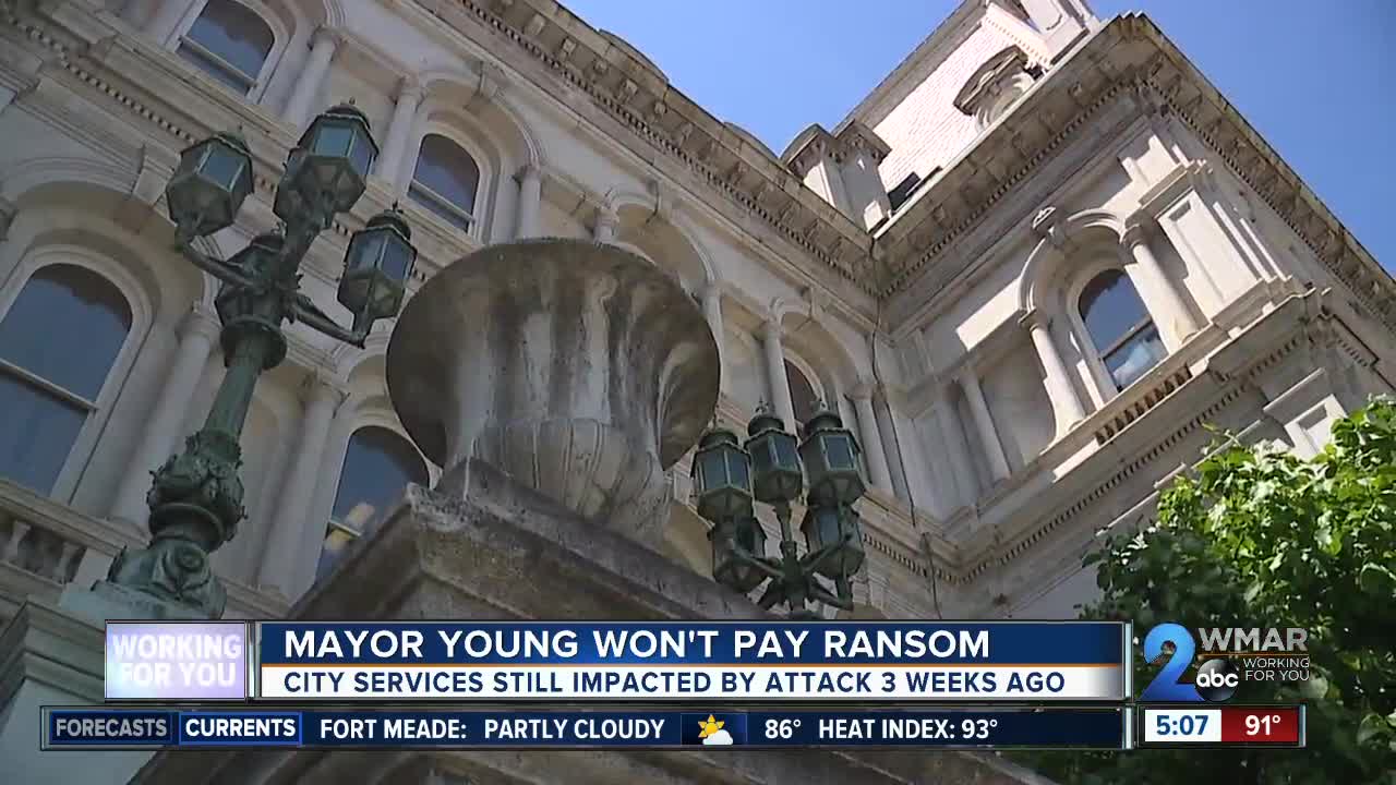 Mayor Young will not pay ransom to end cyber attack