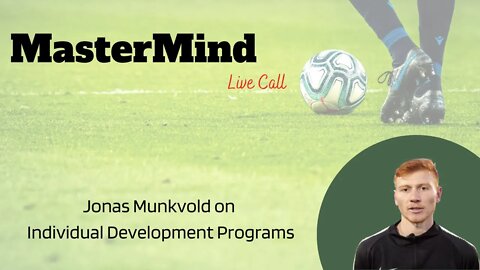 Jonas Munkvold on Individual Development Programs