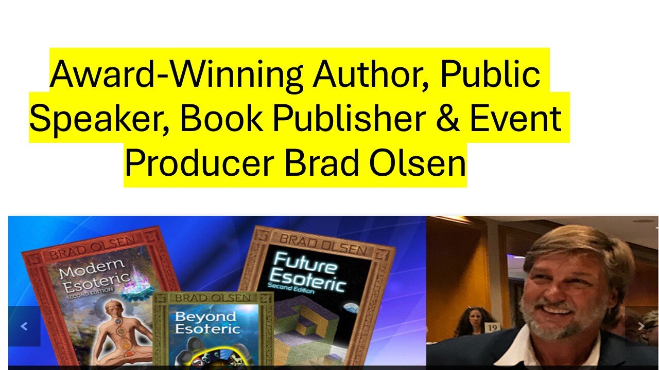 Award-Winning Author, Public Speaker, Book Publisher & Event Producer