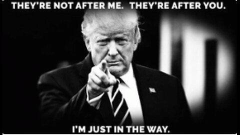 THE (DEEP STATE) IS COMING AFTER YOU & I JUST HAPPEN TO BE STANDING IN THE WAY
