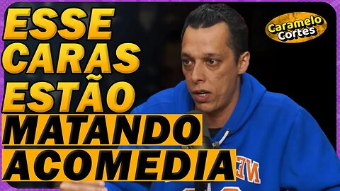 Nil fala sobre os comediantes que estão mantado a comédia e os comedy club