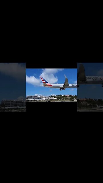 Crazy #Aircraft Landing Just Over Ground #Flying #Pilot